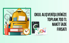 TEB Bireysel Banka Kartları ile Okula Dönüş Alışverişlerinize Toplam 700 TL Nakit İade!